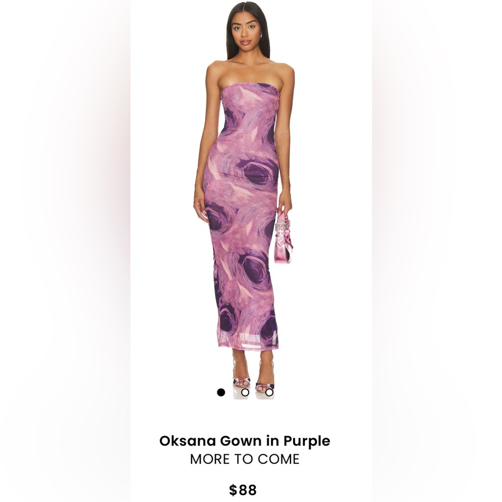More to Come Oksana Gown in Purple